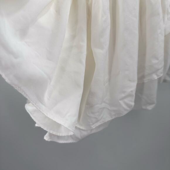 FREE PEOPLE MOVEMENT Prima Shortsie Romper Size Large NWT White Athleisure - Picture 14 of 16